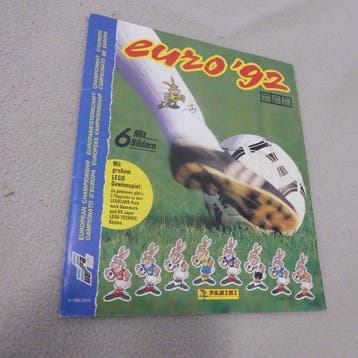 1992 Panini Euro 92 - 1 Compleet album - Excellent (EX), Nieuw