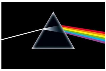 Pink Floyd - Dark Side of the Moon Textielposter off. merch., Ophalen of Verzenden, Nieuw, Poster, Artwork of Schilderij