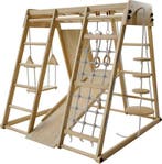 2dekans | Juskys Indoor Klimrek Maxi – 119 x 124 x 119 cm –, Kinderen en Baby's, Ophalen of Verzenden, Zo goed als nieuw