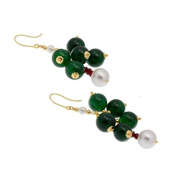 Zonder minimumprijs - Oorbellen - 18 karaat Geel goud Parel, Sieraden, Tassen en Uiterlijk, Oorbellen, Nieuw