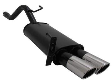 Sportuitlaat Opel Corsa D 06-14 2x76mm SR-Design einddemper, Verzenden, Nieuw