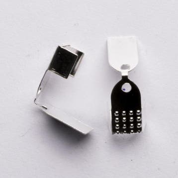 10 x Veterklemmen voor 5 mm koord of veter – oogje 1,5 mm., Ophalen of Verzenden, Nieuw, Draad