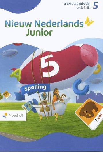 spelling 5 blok 5-8 / Nieuw Nederlands Junior Spelling /, Verzenden, Zo goed als nieuw
