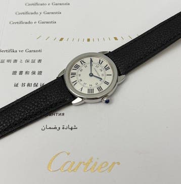 Cartier - Ronde Solo - 3601 - Dames - 2015, Nieuw