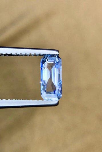 Zonder minimumprijs - 1 pcs Blauw Saffier - 1.08 ct -, Nieuw
