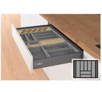 Bestekbak d:441-520mm - b:601-700mm antraciet, Huis en Inrichting, Verzenden, Nieuw