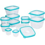 Voedsel Opslag Dozen 24-dlg. Blauw BPA-vrij (Huishouden), Verzenden, Nieuw