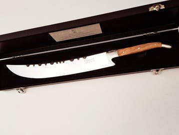Sabel - Laguiole - Champagne saber - Olive Wood handle -, Antiek en Kunst