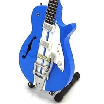 Miniatuur replica Duesenberg gitaar Eddie Vedder - Pearl Jam, Ophalen of Verzenden, Nieuw, Pop, Beeldje of Miniatuur