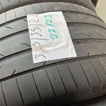 2 x Hankook Ventus S1 Evo 315-35-21 Zomerbanden 4,5mm, Gebruikt, Band(en), Personenwagen, 315 mm