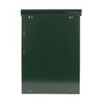 B32 Brievenbus Groen Brievenbussen Brievenbussen aluminium, Tuin en Terras, Verzenden, Nieuw, Aluminium, Wandbrievenbus