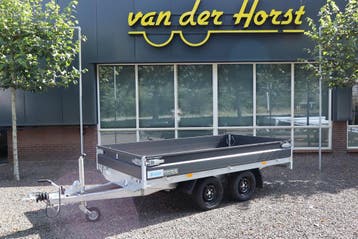 Hapert Azure plateauwagen 305 x 160 cm 2.000kg antraciet, Ophalen, Nieuw