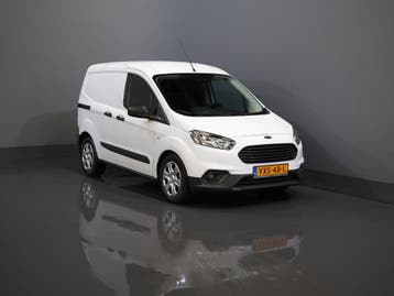 Ford Transit Courier 1.5 TDCI DEMO NL Auto/ 2xSchuifdeur/ Ca, Stof, Euro 6, Wit, Nieuw
