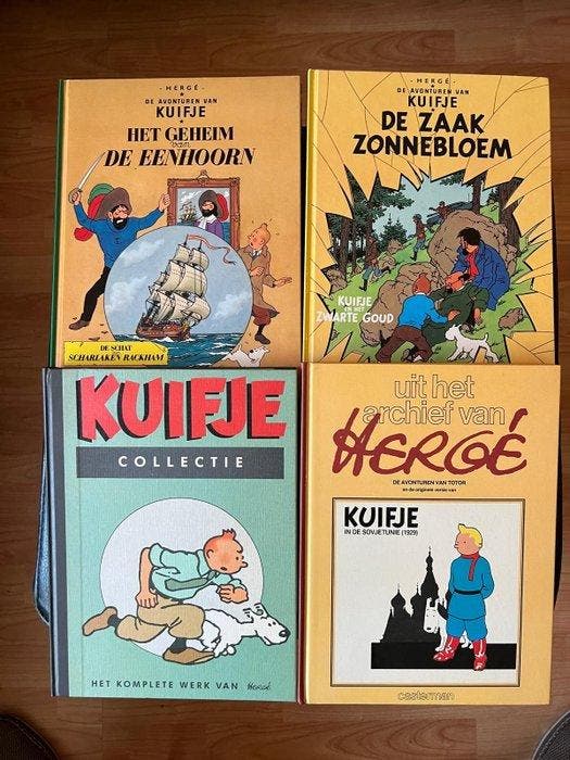 Hergé - Kuifje collectie / Uit het archief van Hergé / De, Boeken, Stripboeken