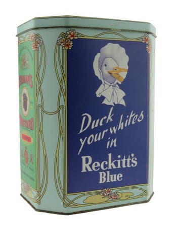 Blik Reckitts Blue - Robin Starch, Verzamelen, Verzenden, Gebruikt