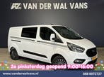 Ford Transit Custom | 2.0 TDCI 130pk L2H1 Dubbele Cabine, Auto's, Gebruikt, Euro 6, Wit, Dealer onderhouden