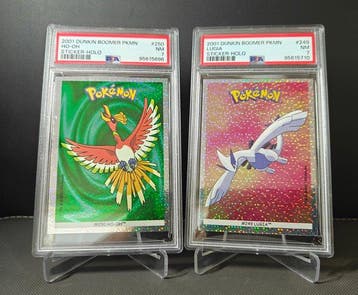Pokémon - 2 Graded card - Lugia, Ho-Oh 249 & 250 Foil - PSA, Nieuw