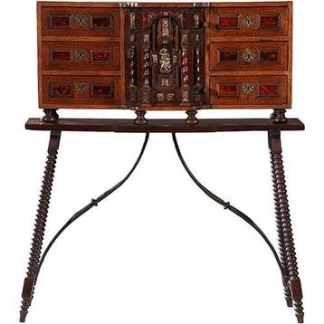 Vargeno  tafelkast  rariteitenkabinet  ca 1700 en later No9, Ophalen of Verzenden