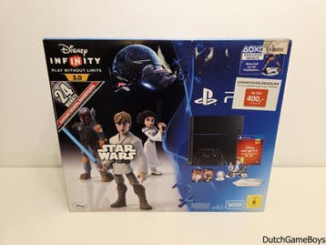 Playstation 4 / PS4 - Console + Disney Infinity 3.0 / Star W, Verzenden, Gebruikt