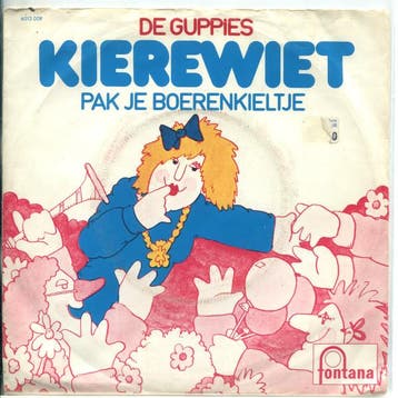 vinyl single 7 inch - De Guppies - Kierewiet, Verzenden, Zo goed als nieuw, 7 inch, Nederlandstalig