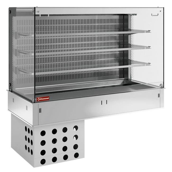 Inbouw-Element | Koelvitrine (Self-Service) + Gekoelde Kuip, Zakelijke goederen, Horeca | Keukenapparatuur, Nieuw in verpakking