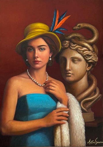 Antonio Sciacca (1957) - Senza titolo, Antiek en Kunst