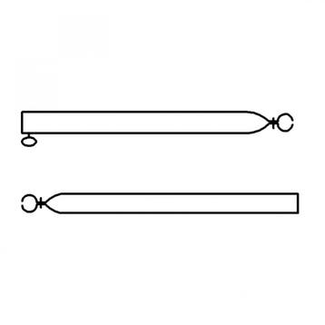 Campking Spanstok 22/19mm 70-120cm Premium, Ophalen of Verzenden, Nieuw