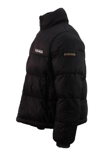 Napapijri Winterjas in maat L Zwart, Verzenden, Zo goed als nieuw, Zwart, Napapijri