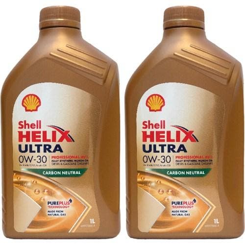 Shell Aanbieding: 2 X Helix Ultra Professional Av-L 0W30 1L, Auto diversen, Onderhoudsmiddelen, Verzenden