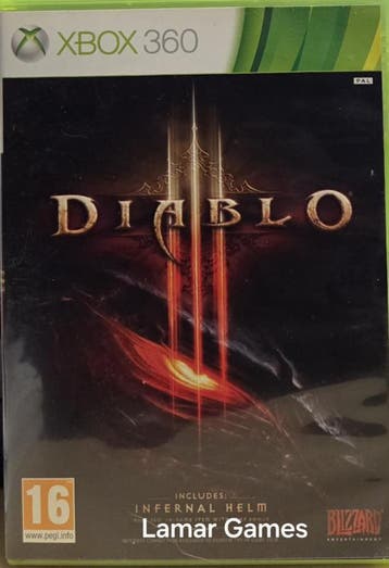 Diablo III 3 (xbox 360 used game), Spelcomputers en Games, Ophalen of Verzenden, Zo goed als nieuw