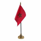 Marokko versiering tafelvlag 10 x 15 cm - Marokko versiering, Ophalen of Verzenden, Nieuw