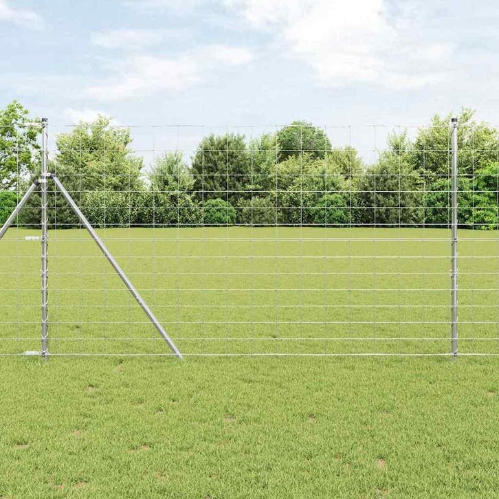 vidaXL Wilde Hek Warm Verzinkt 1000 x 140 x 0.18 cm IJzer, Tuin en Terras, Schuttingen, Nieuw, IJzer, Verzenden