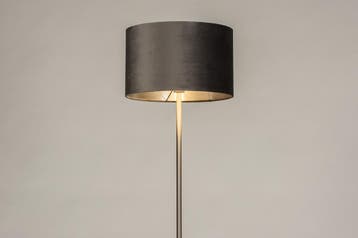 Rietveld Vloerlampen - Grijs, Staalgrijs, Zilvergrijs, Zilve, Huis en Inrichting, Verzenden, Nieuw