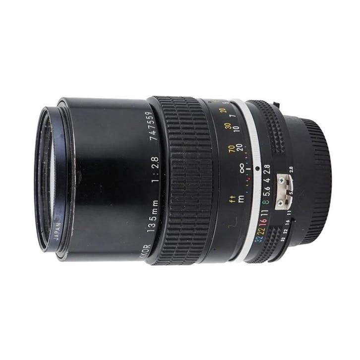 Nikon 135mm f/2.8 Nikkor Ai objectief - Tweedehands, Audio, Tv en Foto, Fotografie | Lenzen en Objectieven, Telelens, Zo goed als nieuw