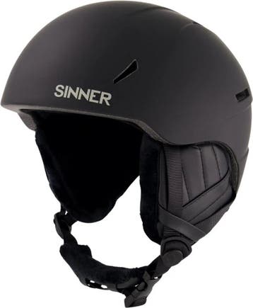 SINNER Crest Unisex Skihelm - MATTE Zwart - Maat S, 50-54 cm, Ophalen of Verzenden, Zo goed als nieuw, SINNER