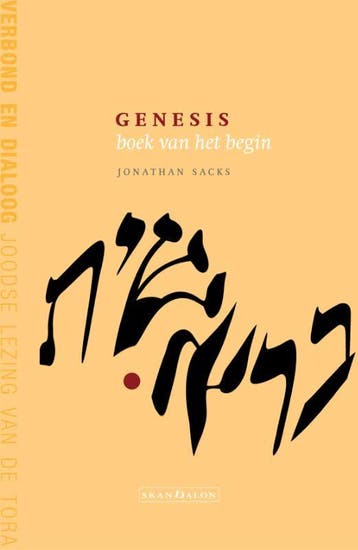 Genesis, Boek Van Het Begin | Jonathan Sacks | Nieuw, Ophalen of Verzenden, Nieuw, Jonathan Sacks