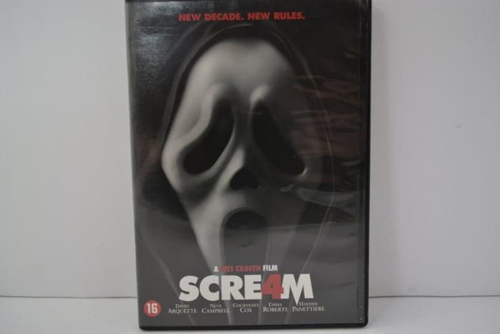 Scream 4 (DVD), Cd's en Dvd's, Dvd's | Overige Dvd's, Zo goed als nieuw, Verzenden