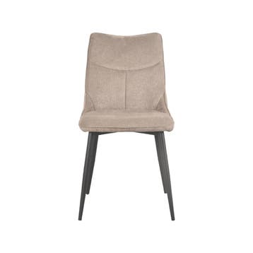Stoel Riv | Clay | Cato | Zwart Metalen Frame | 4 stuks, Verzenden, Nieuw in verpakking