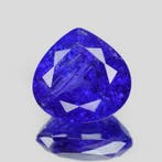 1 pcs Blauw Tanzaniet - 14.56 ct - nternational Colored, Nieuw