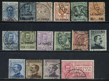 Levant (Italiaanse postkantoren van 1874 tot 1923) 1906 - La, Postzegels en Munten, Gestempeld