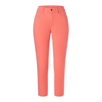 MAC • Melanie 7/8 summer jeans in papaya • 36, Kleding | Dames, MAC, Verzenden, Nieuw
