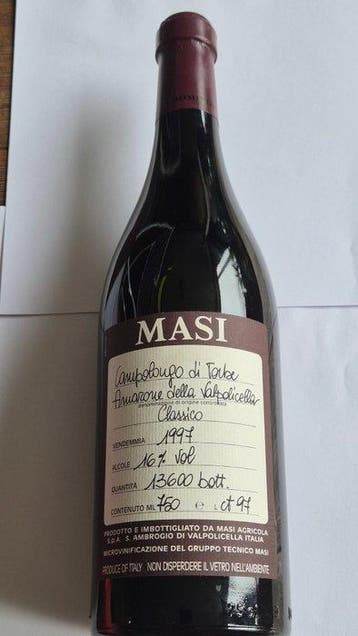 1997 Masi, Campolongo di Torbe - Amarone della Valpolicella, Nieuw