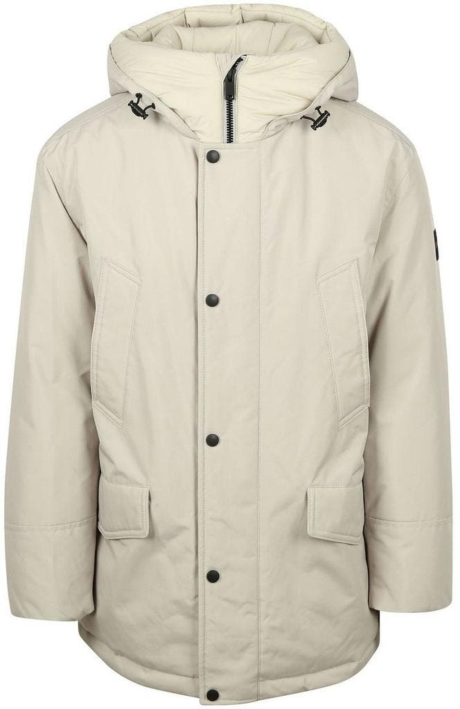 BOSS Osiass Jas Ecru maat 52 Heren, Kleding | Heren, Jassen | Winter, Nieuw, Maat 52/54 (L), Verzenden