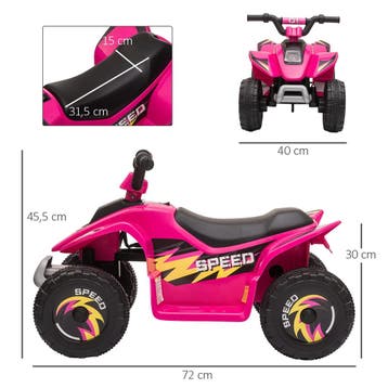 Kinder Quad Elektrisch 6V Kinderquad Met Vooruit-, Achteruit, Verzenden, Nieuw