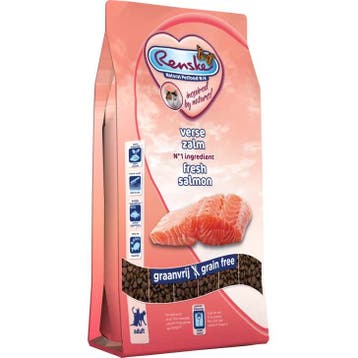 8x Renske Super Premium Adult Kattenvoer Zalm 400 gr, Verzenden, Kat