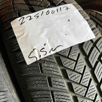 2 x Vredestein 225-60-17 Winterbanden 5,5mm, Gebruikt, 17 inch, Band(en), Personenwagen