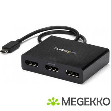 StarTech.com USB-C naar DisplayPort multi-monitor video, Verzenden, Nieuw