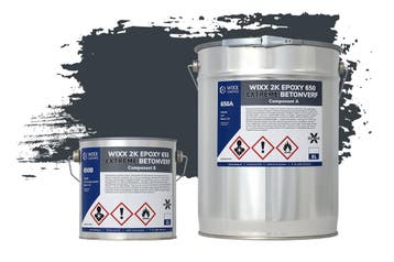 Wixx 2K Epoxy 650 Extreme Betoncoating RAL 7016 |, Nieuw, Verf, Grijs, Verzenden
