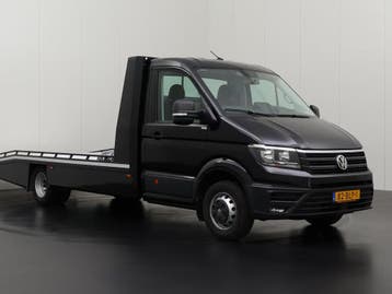 Volkswagen Crafter 2.0TDi Autotransporter 2021 L5 H1 Diesel, Euro 6, Volkswagen, Zwart, Nieuw