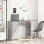 vidaXL Bureau 120x42x76 cm spaanplaat betongrijs, Verzenden, Nieuw
